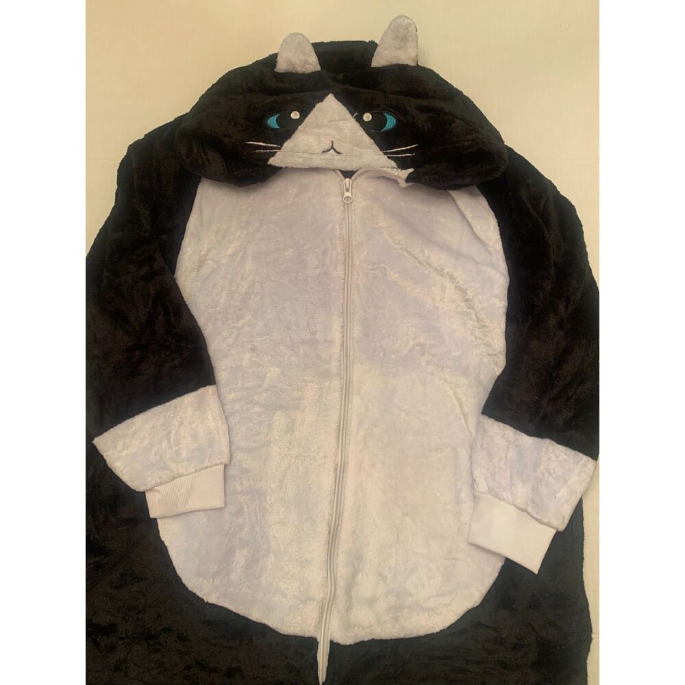 Cat Hooded Onesie Pajama for Kids